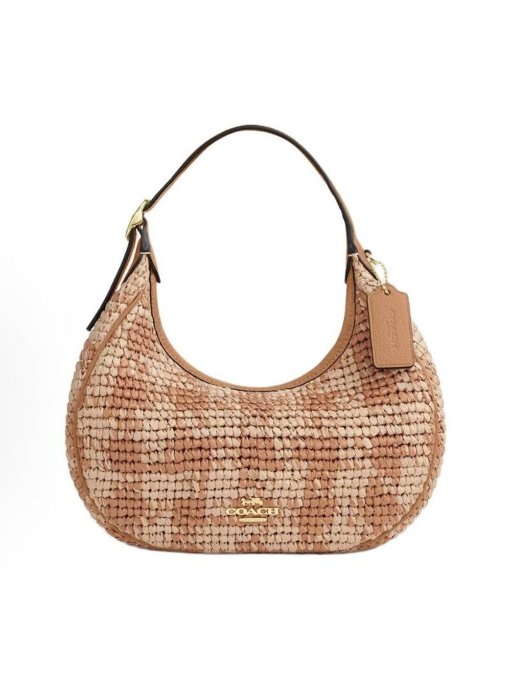coach Emily Shoulder Bag With Gingham Print cen02